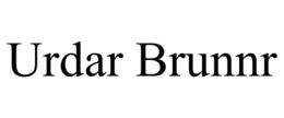 URDAR BRUNNR trademark