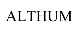 ALTHUM trademark