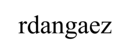 RDANGAEZ trademark