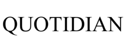QUOTIDIAN trademark