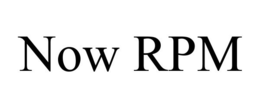 NOW RPM trademark