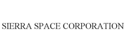 SIERRA SPACE CORPORATION trademark