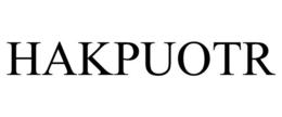 HAKPUOTR trademark