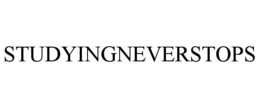 STUDYINGNEVERSTOPS trademark