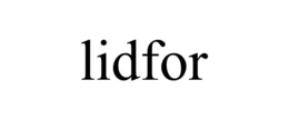 LIDFOR trademark