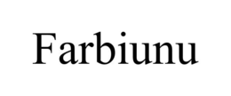 FARBIUNU trademark