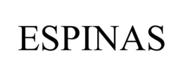 ESPINAS trademark