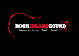 ROCKISLANDSOUND INSTRUMENTS LESSONS REPAIRS RENTALS trademark