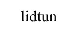 LIDTUN trademark