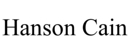 HANSON CAIN trademark