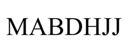 MABDHJJ trademark
