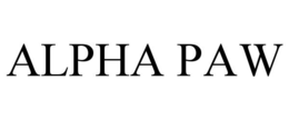 ALPHA PAW trademark