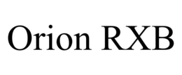 ORION RXB trademark