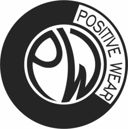 PW POSITIVE WEAR trademark