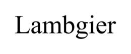 LAMBGIER trademark