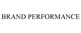 BRAND PERFORMANCE trademark