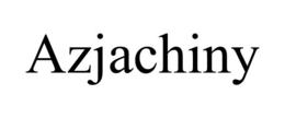 AZJACHINY trademark