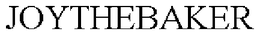 JOYTHEBAKER trademark