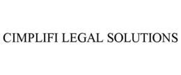 CIMPLIFI LEGAL SOLUTIONS trademark