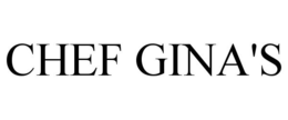 CHEF GINA'S trademark