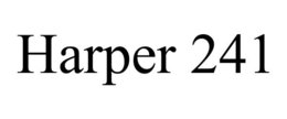 HARPER 241 trademark