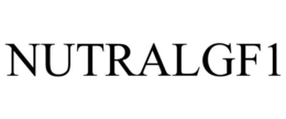 NUTRALGF1 trademark