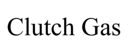 CLUTCH GAS trademark