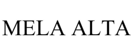 MELA ALTA trademark