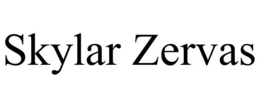 SKYLAR ZERVAS trademark
