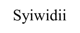 SYIWIDII trademark