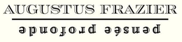 AUGUSTUS FRAZIER PENSEE PROFONDE trademark