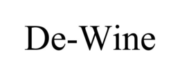 DE-WINE trademark