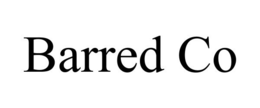 BARRED CO trademark