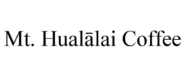 MT. HUALALAI COFFEE trademark