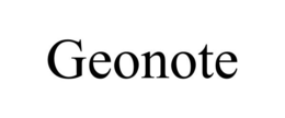GEONOTE trademark