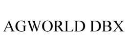 AGWORLD DBX trademark