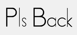PLS BACK trademark