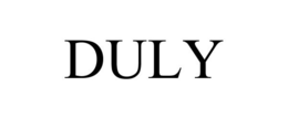 DULY trademark