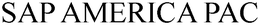 SAP AMERICA PAC trademark