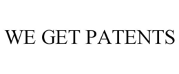WE GET PATENTS trademark