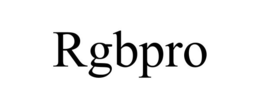 RGBPRO trademark