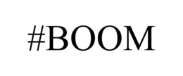 #BOOM trademark