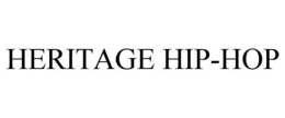 HERITAGE HIP-HOP trademark