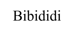 BIBIDIDI trademark