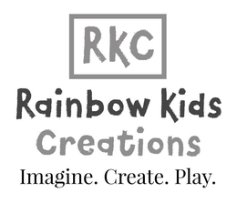 RKC RAINBOW KIDS CREATIONS IMAGINE. CREATE. PLAY. trademark