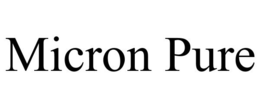 MICRON PURE trademark