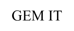 GEM IT trademark