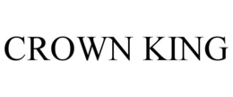 CROWN KING trademark