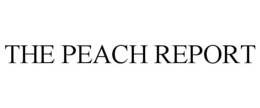 THE PEACH REPORT trademark
