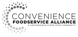 C CONVENIENCE FOODSERVICE ALLIANCE A CONVENIENCE STORE NEWS COMMUNITY trademark